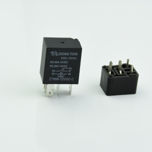 ZT606-12V-C med PCB socket